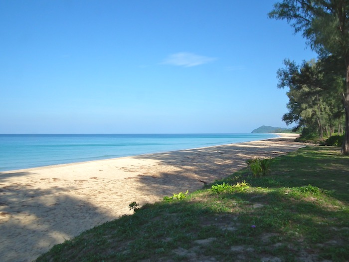 La plage de Thai Muang