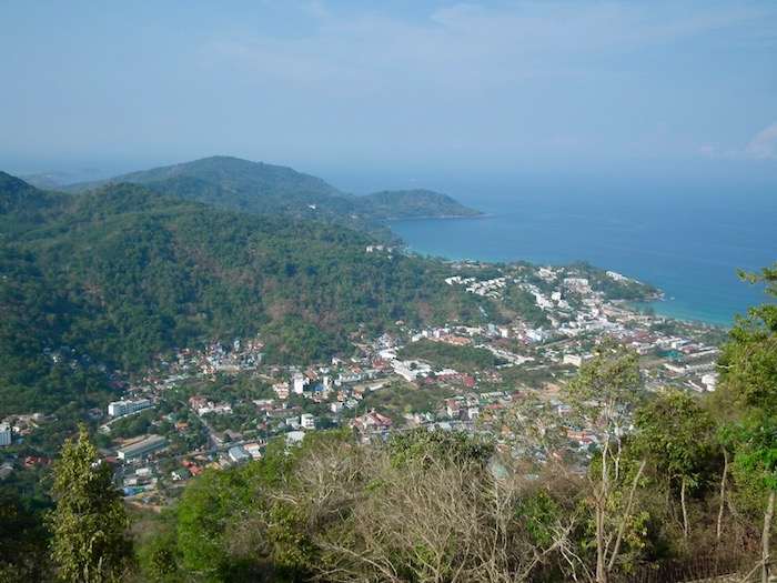 Point de vue sur Kata et le sud de l'île