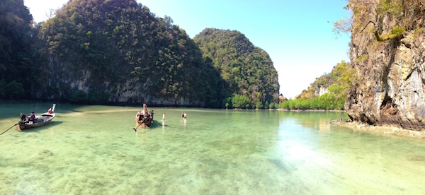 Vue lagon de Koh Hong